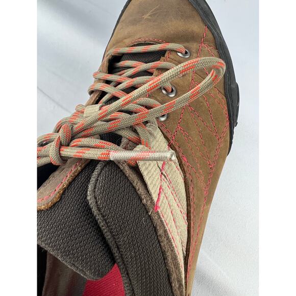 Timberland Gore-Tex Ortholite Trail Walking Sneakers Brown Suede Women’s 7.5 - Picture 13 of 14